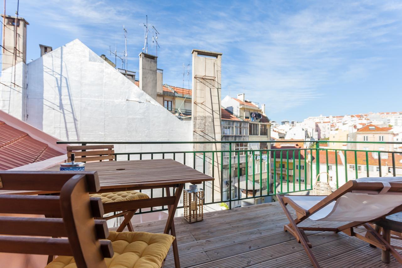 Bairrus Lisbon Apartments - Principe Real/Brick Exterior foto